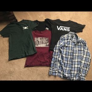 Men’s Vans shirts